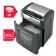 Rexel Momentum X420 Cross-Cut P-4 Shredder Black 2104578