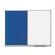 Nobo Classic Combination Felt/Steel Noticeboard 1200x900mm Blue 1902258
