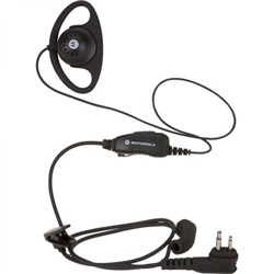 Motorola HKLN4599 2 Way Radio D Shaped Earpiece