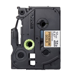 Brother TZE-PR831 Black on Gold 8M x 12mm Premium Tape