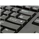 Kensington ValuKey Wired USB UK Keyboard Black 1500109