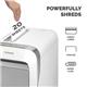 Fellowes Powershred LX221 Micro-Cut Shredder White 5050501