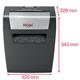 Rexel Momentum X406 Cross-Cut P-4 Shredder 2104569 - £10 Cashback