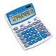 Ibico 212X Desktop Calculator Tilted Currency Cost-Sell-Margin Solar and Battery 12 Digit Ref 212X IB410086