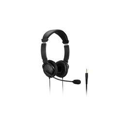 Kensington K33597WW 3.5mm jack Classic Stereo Headset with Mic and Volume Control