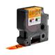 Dymo RhinoPRO Industrial Tape 1500OR Coloured Vinyl 19mm Orange Ref 18436