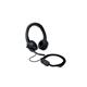Kensington H1000 USB-C On-Ear Headband Wired Headset Black K83450WW