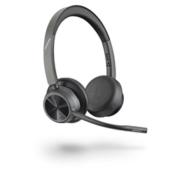 HP Poly Voyager 4320 UC USB-A Wireless Headset and Bluetooth BT700 Dongle