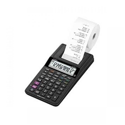 Casio HR-8RCE Printing Calculator Black Compatible with 58mm printing rolls HR8 RCE