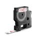 Dymo 45015 D1 LabelMaker Tape 12mm x 7m Red on White S0720550