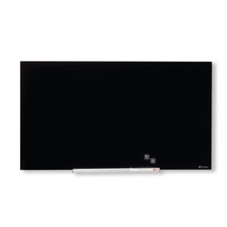 Nobo Glass Whiteboard Widescreen 31 Inch Black 1905179