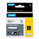 Dymo 1734524 24mm Black on White Flexible Tape - S0773840