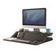Fellowes Lotus DX Sit/Stand Workstation Black 8081001