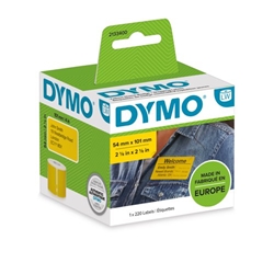 Dymo LabelWriter Shipping labels 54x101mm Yellow (Pack of 220) 2133400