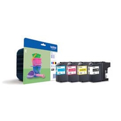 Brother LC221 Inkjet Cartridge CMYK Multipack LC221VALBP