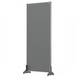 Nobo Impression Pro Desk Divider 400x1000mm Grey