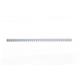 GBC Clicks Binding Comb Ring Coils 34 Ring for 45 Sheets 8mm Frost Clear Ref 387302E [Pack 50]