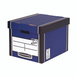 Bankers Box Premium Tall Box Blue (Pack of 5) 7260618