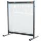 Nobo Prem Clear PVC Protective Desk Dvdr Screen 770x860mm