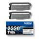 Brother TN-2320TWIN Toner Cartridge HY Black Twinpack TN2320TWIN