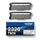 Brother TN-2320TWIN Toner Cartridge HY Black Twinpack TN2320TWIN