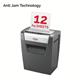 Rexel Momentum X312 Cross-Cut P-3 Shredder Black 2104572