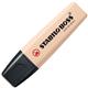 STABILO BOSS ORIGINAL NatureCOLORS Highlighter Text Marker Assorted Colours Beige Warm grey Earth green and Black (Pack 4) - 70/4-2-5