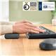 Leitz Height Adjustable Keyboard Wrist Rest Dark Grey - 65230089