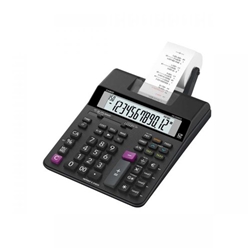 Casio HR-200RCE Printing Calculator Desktop Black HR-200RCE-W-EC