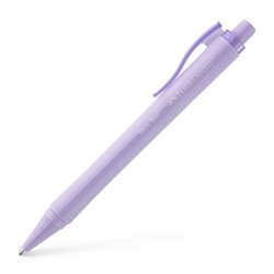 Faber-Castell Ballpoint Pen Daily Ball XB Lilac 63% Recycled Plastic (Pack 10) - 140688