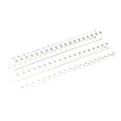 Fellowes 5350202 51mm Plastic Binding Combs - White