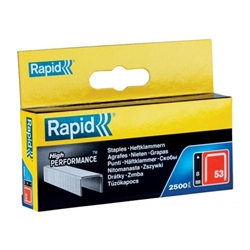 Rapid 53/8 Staples For Derby [Pack 2500]