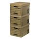 Bankers Box R-Kive Earth Storage Box Brown (Pack of 10) 4470601