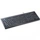Kensington ValuKey Wired USB UK Keyboard Black 1500109