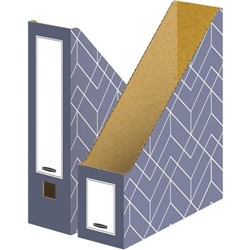 Bankers Box Decor Magazine File Blue (Pack of 5) 4484001
