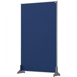 Nobo Impression Pro Desk Divider 600x1000mm Blue