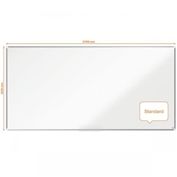 Nobo Premium Plus Steel Magnetic Whiteboard 2700x1200mm