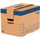 Fellowes Bankers Box Moving Box Small Brown Green (Pack of 5) 6205201