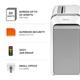 Fellowes Powershred LX221 Micro-Cut Shredder White 5050501