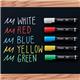 Sharpie 2157733 Sharpie Chalk Marker Assorted Blister Pack of 5