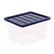 Bankers Box Plastic Storage Boxes 22L - Pack of 3