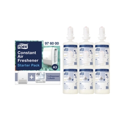 Tork Extra Mild Foam Hand Soap S4 Refill 1 Litre (Pack of 6) 520701 + FREE Tork Air Freshener Pack