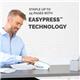 Fellowes LX850 EasyPress Full Strip Stapler 25 Sheet White - Pack of 6