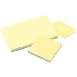Repositional Sticky Post-it Notes Yellow Mixture of Three Sizes (Pack 9)