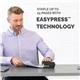 Fellowes LX840 EasyPress Half Strip Stapler 25 Sheet Black - Pack of 12
