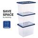 Bankers Box 64L Plastic Storage Box 3Pk (Sioc Uk)
