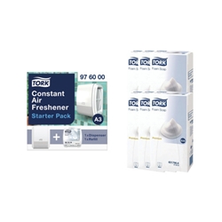 Tork Hand Lotion Foam Soap 0.8 Litre (Pack of 6) 470022 + FREE Tork Air Freshener Pack