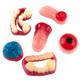 Gummy Body Parts Strawberry Flavour 104g Halloween Sweets