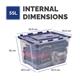 Bankers Box 55L Tote Box With Hinged Lid 3Pk (Sioc Uk)