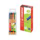 Stabilo Pointball Retractable Ballpoint Pen Blue (Pack of 10) 6030/41 - FREE Stabilo Assorted Ball Pen Pack